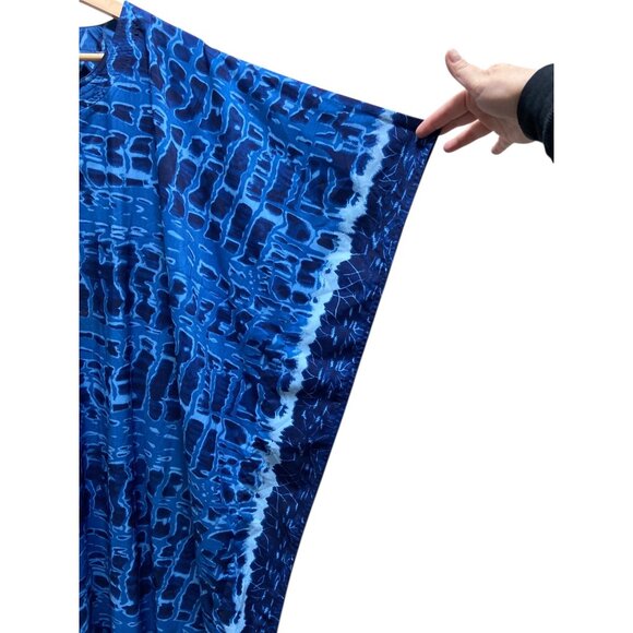 Rima Beachwear Kaftan Blue One Size - Picture 8 of 11